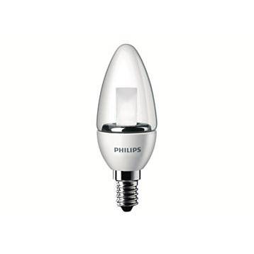 Philips LED svíčka MASTER LEDcandle D 4-25W E14 WW B35 CL
