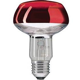Philips Refl Col 60W E27 230V červená reflektorová žárovka