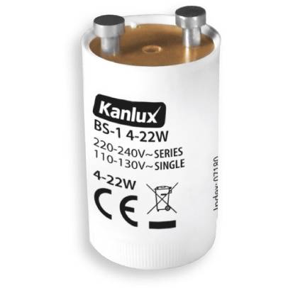 Kanlux 07180 BS-1 4-22W - Startér do zářivek