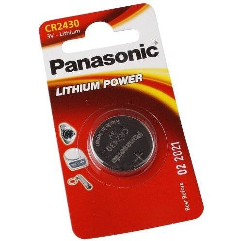 Baterie Panasonic CR2430 3V Lithium blistr
