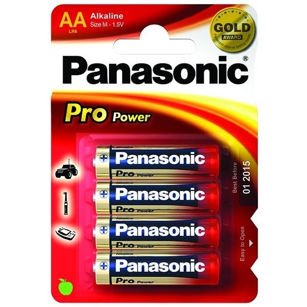 Tužková baterie AA Panasonic Alkaline Pro Power LR6 1,5V