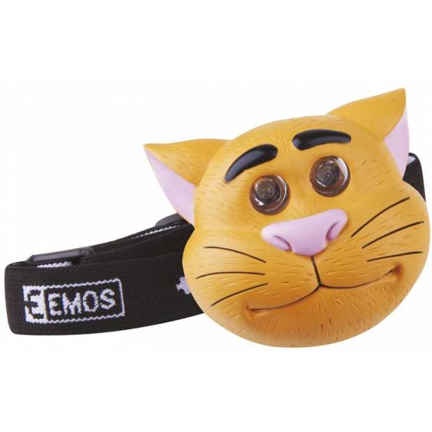 Emos P3523 LED čelovka - kočka