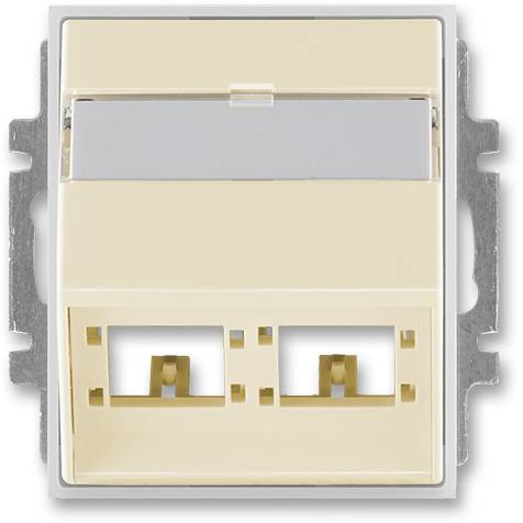 ABB 5014E-A00420 21 Element kryt zásuvky komunikační (pro prvky Panduit Mini-Com)