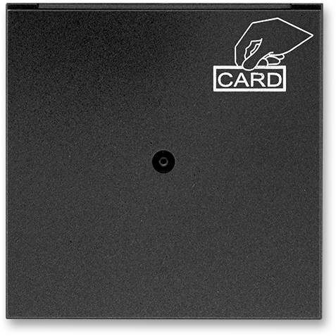 ABB 3559M-A00700 37 Kryt spínače kartového s čirým průzorem Neo Tech onyx