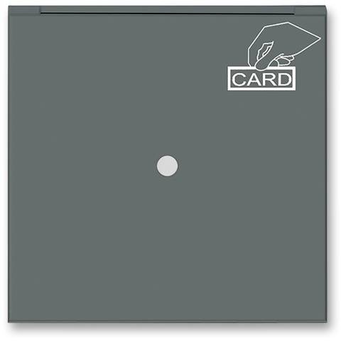 ABB 3559M-A00700 61 Kryt spínače kartového s čirým průzorem Neo grafitová