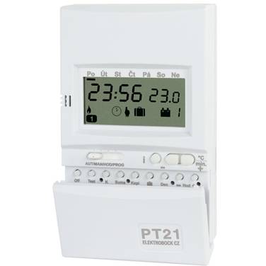 Digitální termostat pro topení PT21 Elektrobock