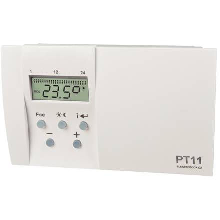 Prostorový termostat pro regulaci vytápění PT11 Elektrobock