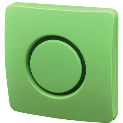 Bezdrátový zvonek BZ10-9 barva zelená s dosahem až 80m na volné ploše