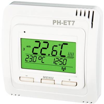 Bezdrátový termostat pro elektrické vytápění PH-ET7-V Elektrobock