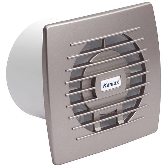 Kanlux CYKLON EOL 100B SF - Stříbrný ventilátor 70973