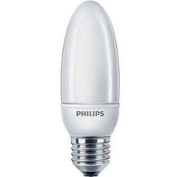 Philips Softone Candle 8W WW E27 220-240V kompaktní zářivka