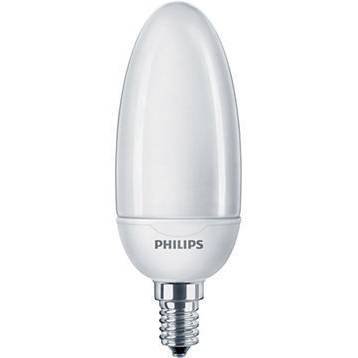 Philips Softone candle 12W WW E14 220-240V kompaktní zářivka