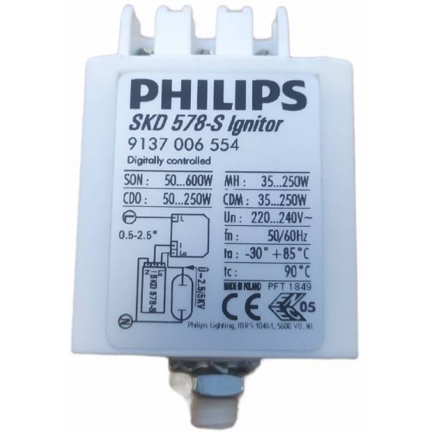 Zapalovač pro výbojku 35W - 600W Philips SKD 578-S