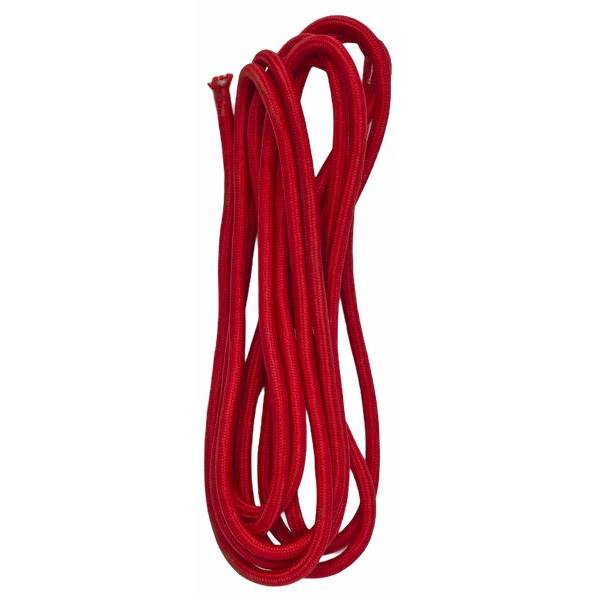 SLV RED R10253 FIT textilní kabel 3X0,75 4m červená 230V