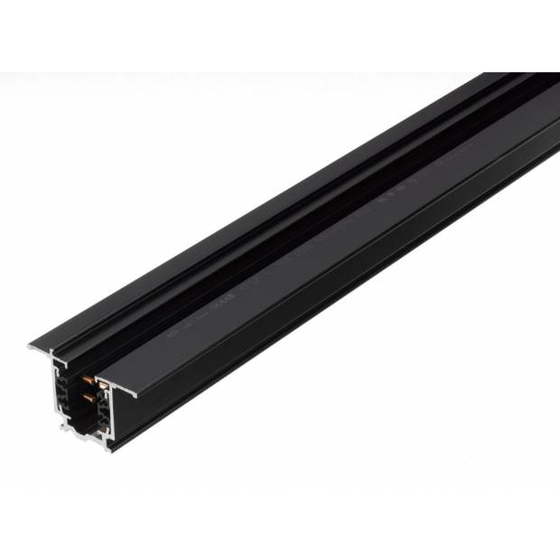Lival XTSF 4400-3 3-okruhová černá lišta 4m zápustná montáž