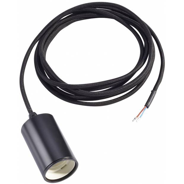 Závěsní kabel s objímkou kruhové různé barvy FITU E27