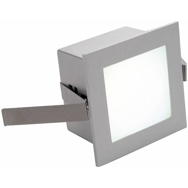 SLV 111260 FRAME BASIC LED stříbrnošedé zápustné svítidlo universální hranaté
