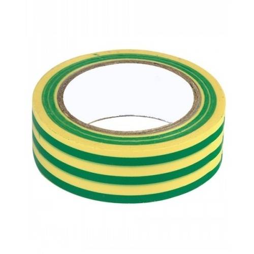 ELECTRA PVC 15x10m zelenožlutá páska