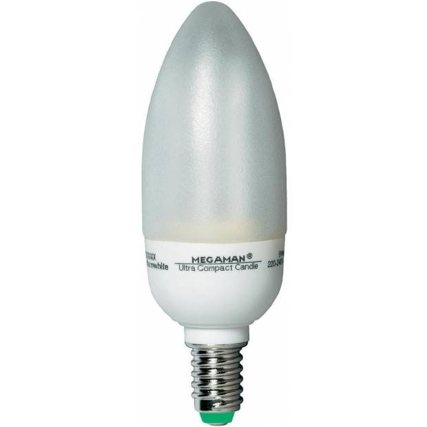 Úsporná zářivka 9W E14 2700°K žárovkové světlo CL709iCS/SE Megaman