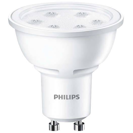 led žárovka GU10 Philips 3,5W bodová 4000°K studená bílá EAN 8718696563328