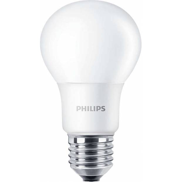 led žárovka E27 stmívatelná Philips 6W baňka klasická opálová 2700°K žárovkové světlo EAN 8718696577493