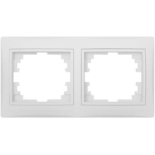 Kanlux DOMO Dvojnásobný horizontální rámeček - bílá 24763