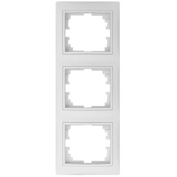 Kanlux DOMO Trojnásovný vertikální rámeček - bílá 24768