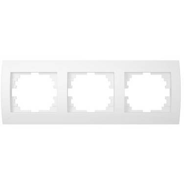 Kanlux LOGI Trojnásobný horizontální rámeček - bílá 25119