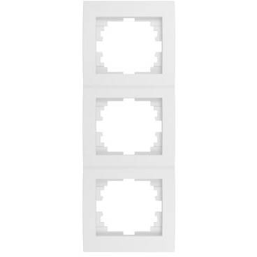 Kanlux LOGI Trojnásobný vertikální rámeček - bílá 25123