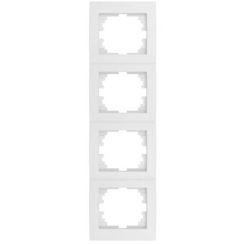 Kanlux LOGI Čtyřnásobný vertikální rámeček - bílá 25124