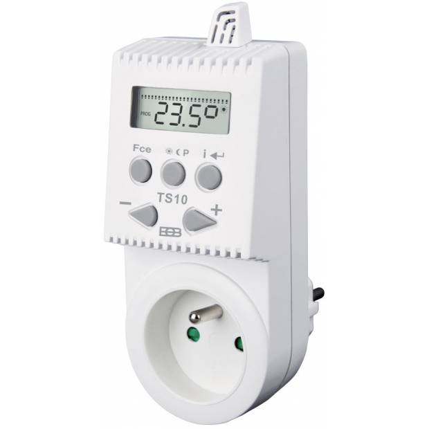 Programovatelná termostatická zásuvka TS10 Elektrobock