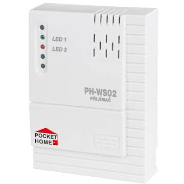 Nástěnný přijímač PocketHome PH-WS02 Elektrobock