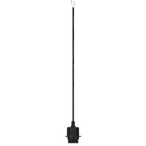 SLV 132660 závěsný kabel Fenda s objímkou E27 barva černá