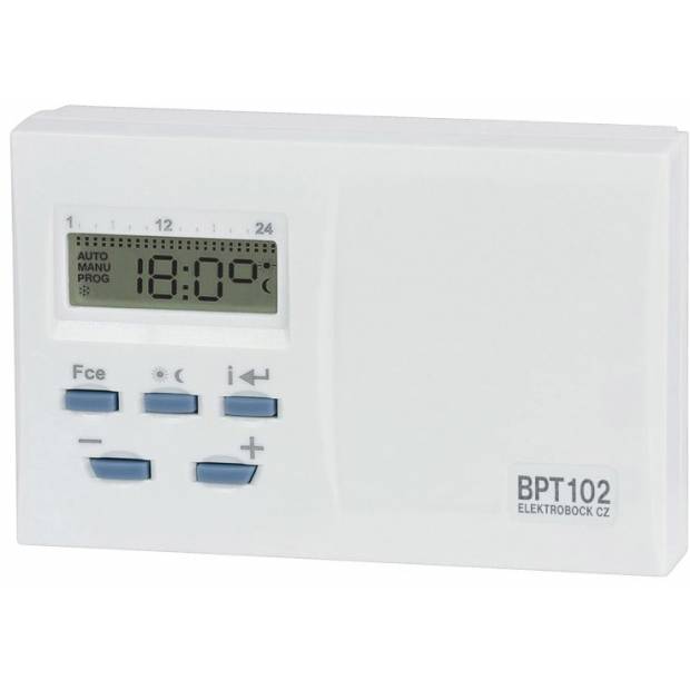 Prostorový bezdrátový vysílač termostat BPT100 Elektrobock