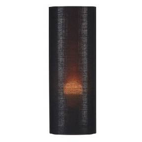 SLV 156152 Fenda textilní stínítko barva černá s měděnou průměr 15cm