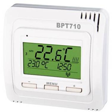 Prostorový bezdrátový termostat BPT710-1-1 Elektrobock