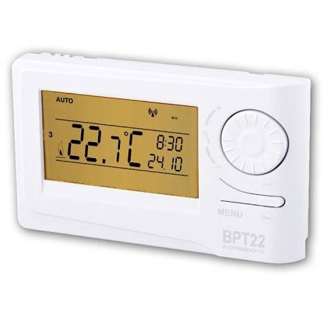 Prostorový bezdrátový termostat BPT220 Elektrobock