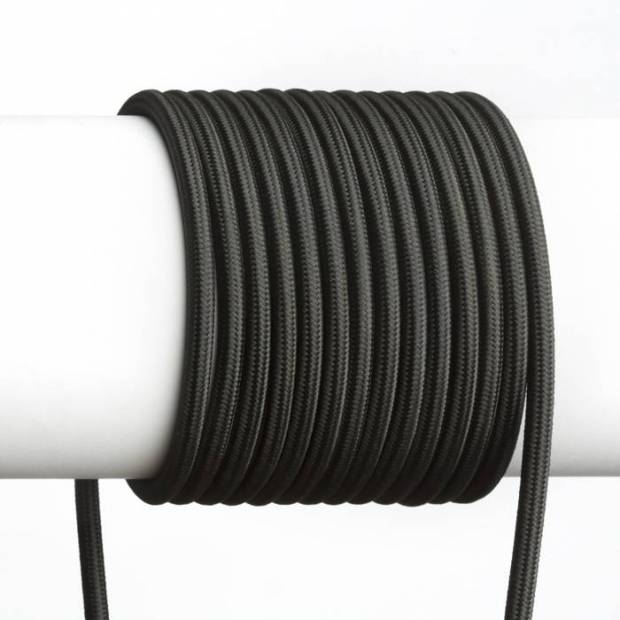 Nordlux 73049903 textilní kabel 2X0,75 1bm černá 230V