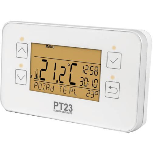 PT23 termostat s dotykovým ovládáním Elektrobock