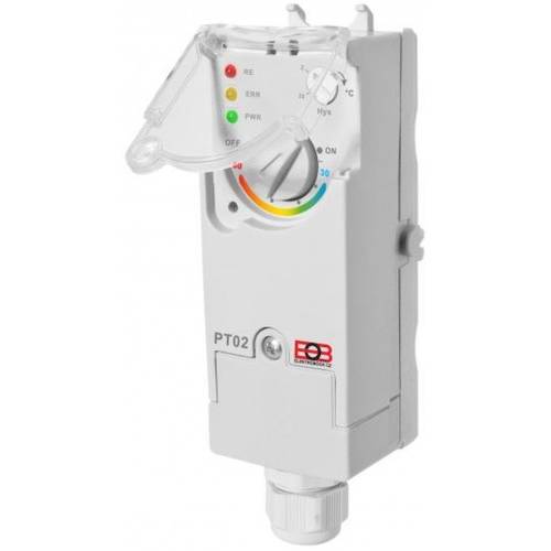 PT02 elektronický příložný termostat Elektrobock