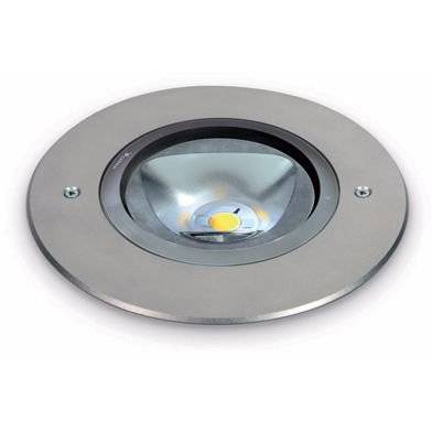 Zemní kruhové LED svítidlo asymetrické 13.5W IP67 TELLUX