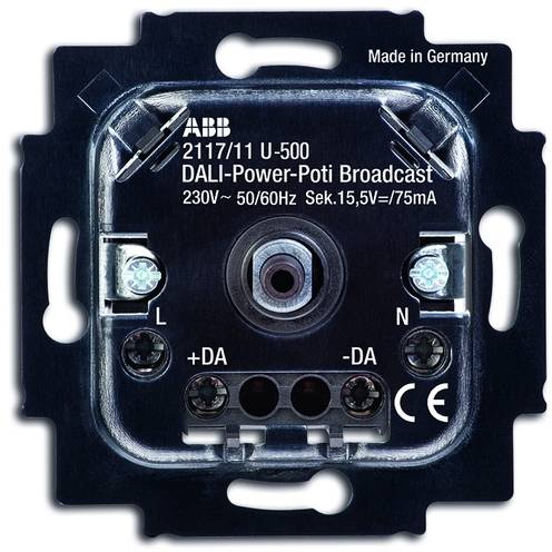 ABB 6599-0-2988 přístroj stmívače DALI pro otočné ovládání a tlačítkové spínání