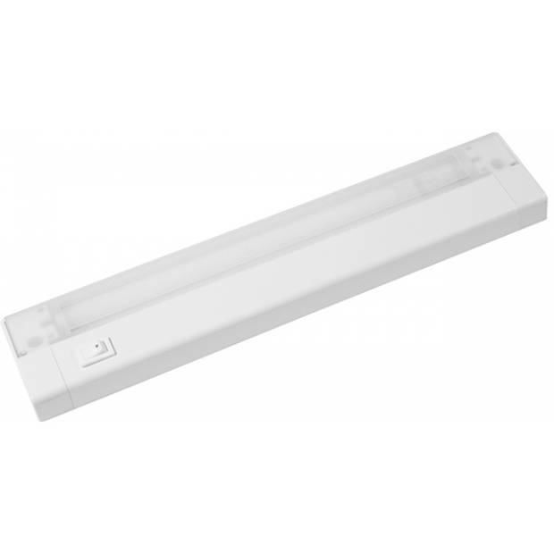 BL0508/B AIGLOS PLAST zářivkové nábytkové svítidlo s vypínačem pod kuchyňskou linku 8W, bílá Panlux
