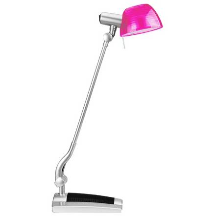 STG1/PC GINEVRA UNO stolní lampička, růžovo-černá Panlux