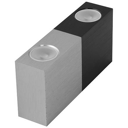 V2/BT VARIO DUO dekorativní LED svítidlo, černo-stříbrná (aluminium) - teplá bílá Panlux