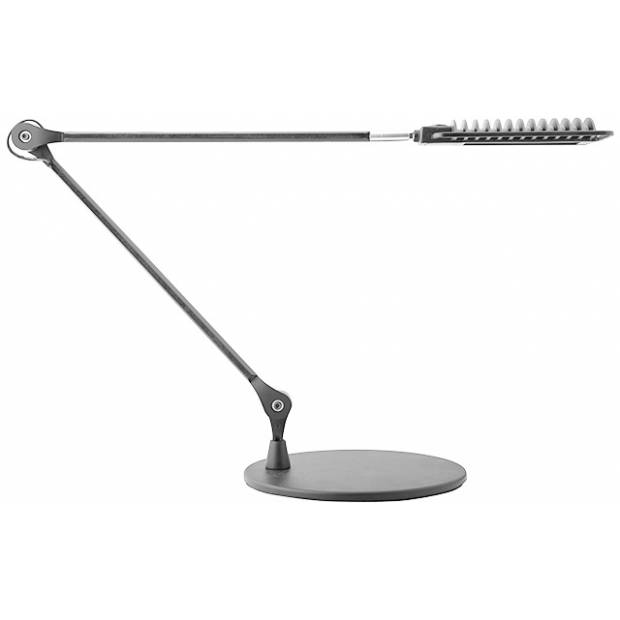 PN23100002 LARA DUO designová stolní COB LED lampa, stříbrná - teplá bílá Panlux