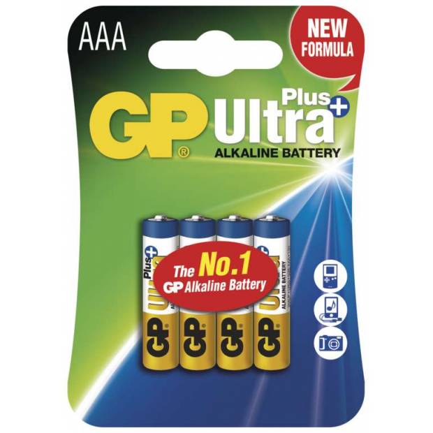 GP B1711 Alkalická baterie Ultra Plus LR03 (AAA)