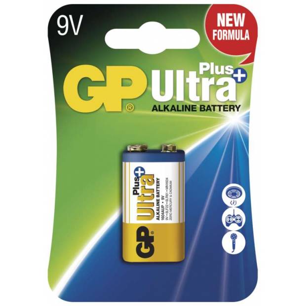 GP B1751 Alkalická baterie Ultra Plus 6LF22 9V