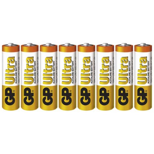 B19218 Alkalická baterie GP Ultra LR6 (AA), 6+2 blistr GP Batteries