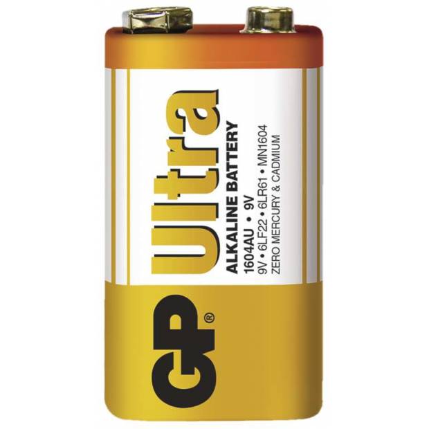GP B1950 Alkalická baterie Ultra 6LF22 9V